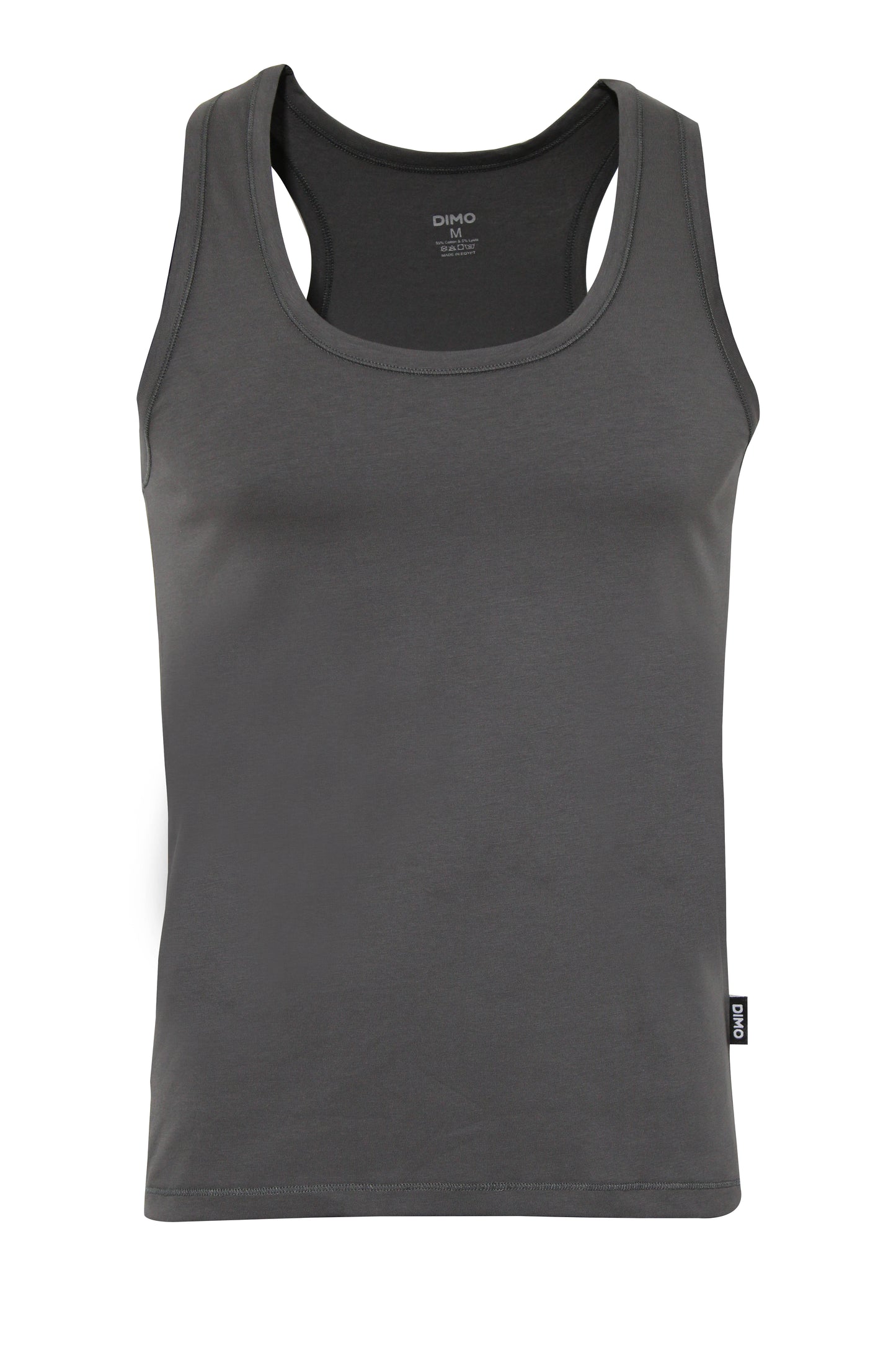 Stretch Cotton Y Shape Tank Top
