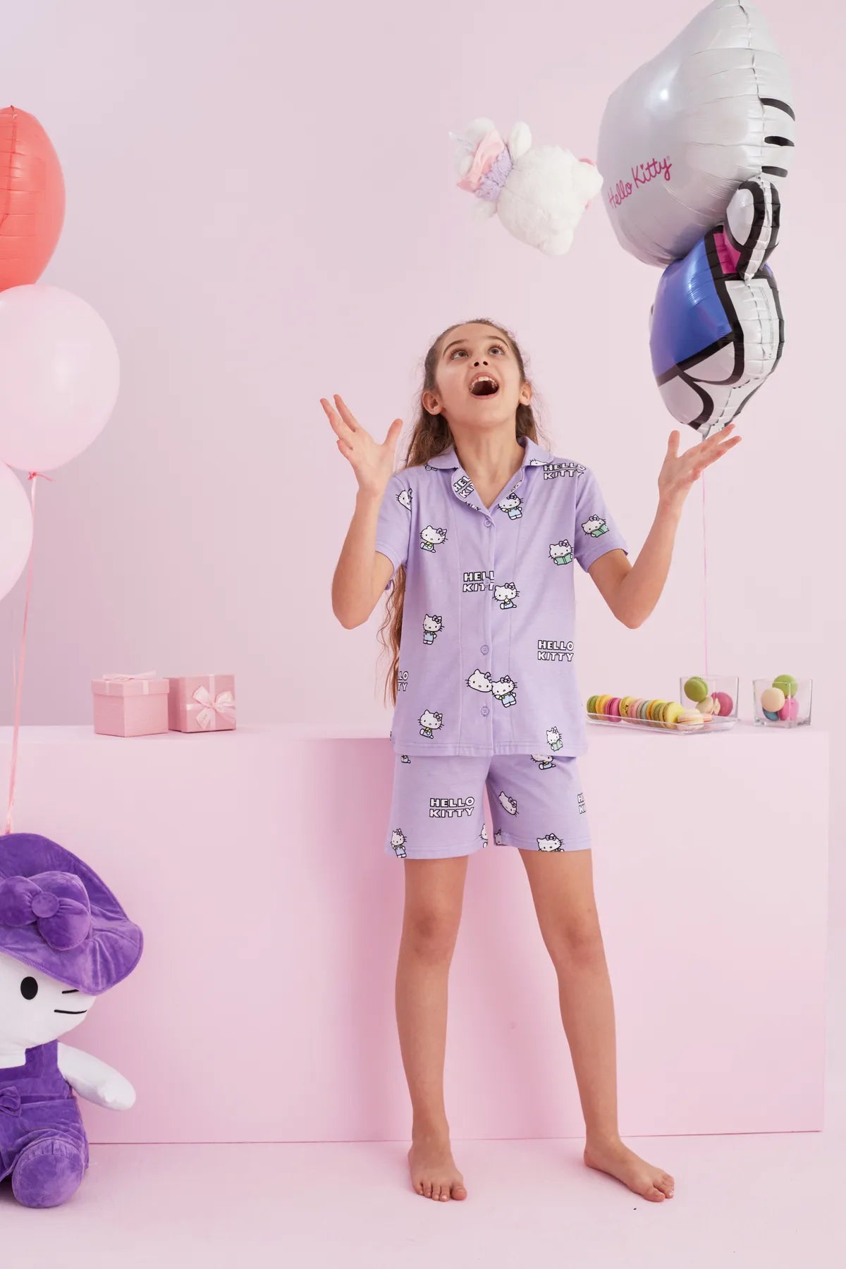 Cotton Front-Buttoned Short PJ Set