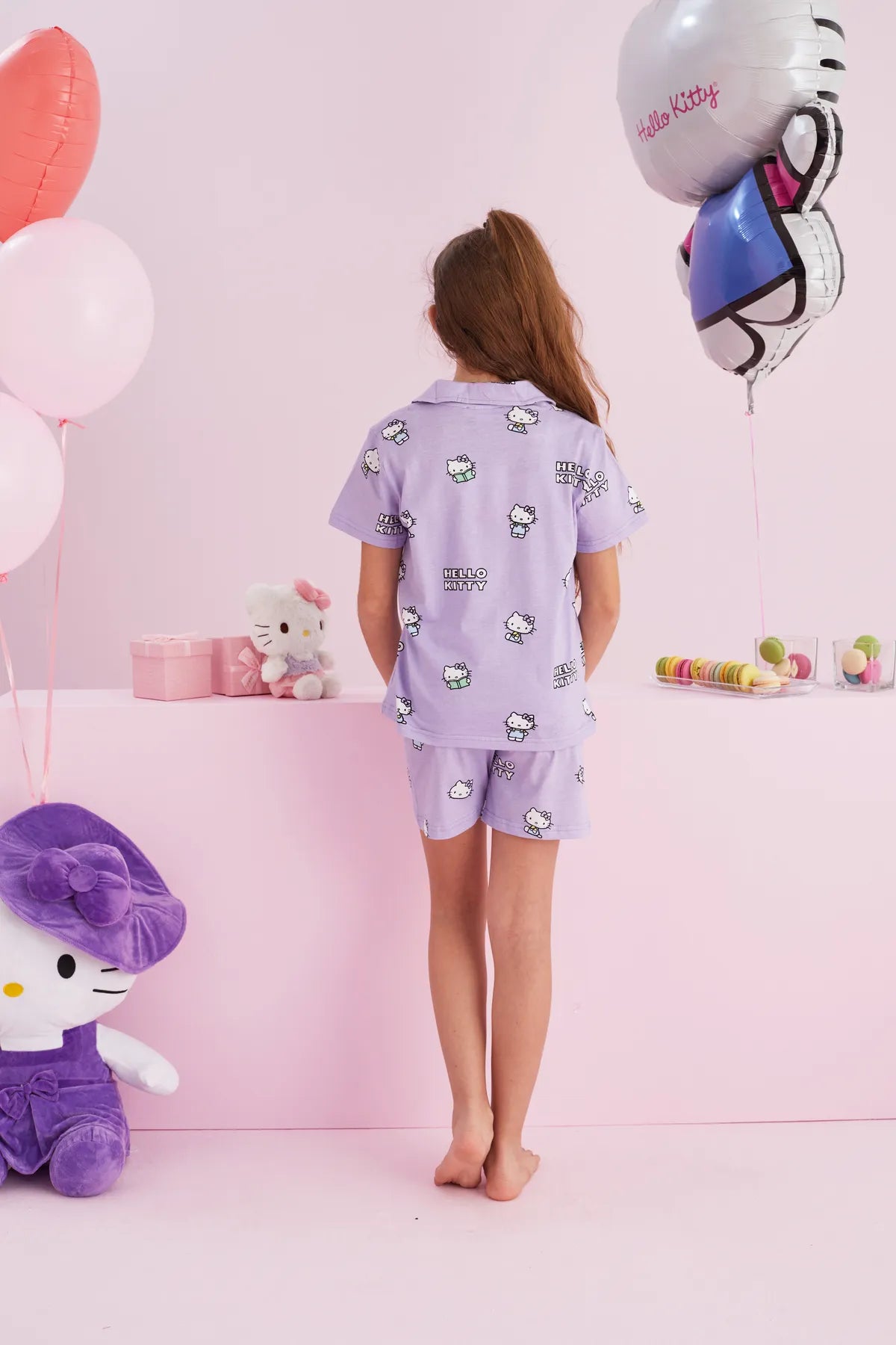 Cotton Front-Buttoned Short PJ Set