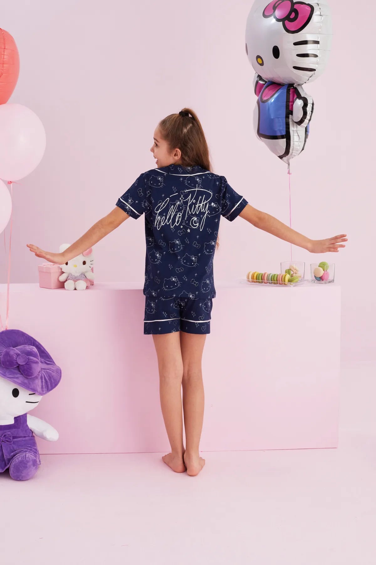 Cotton Front-Buttoned Short PJ Set