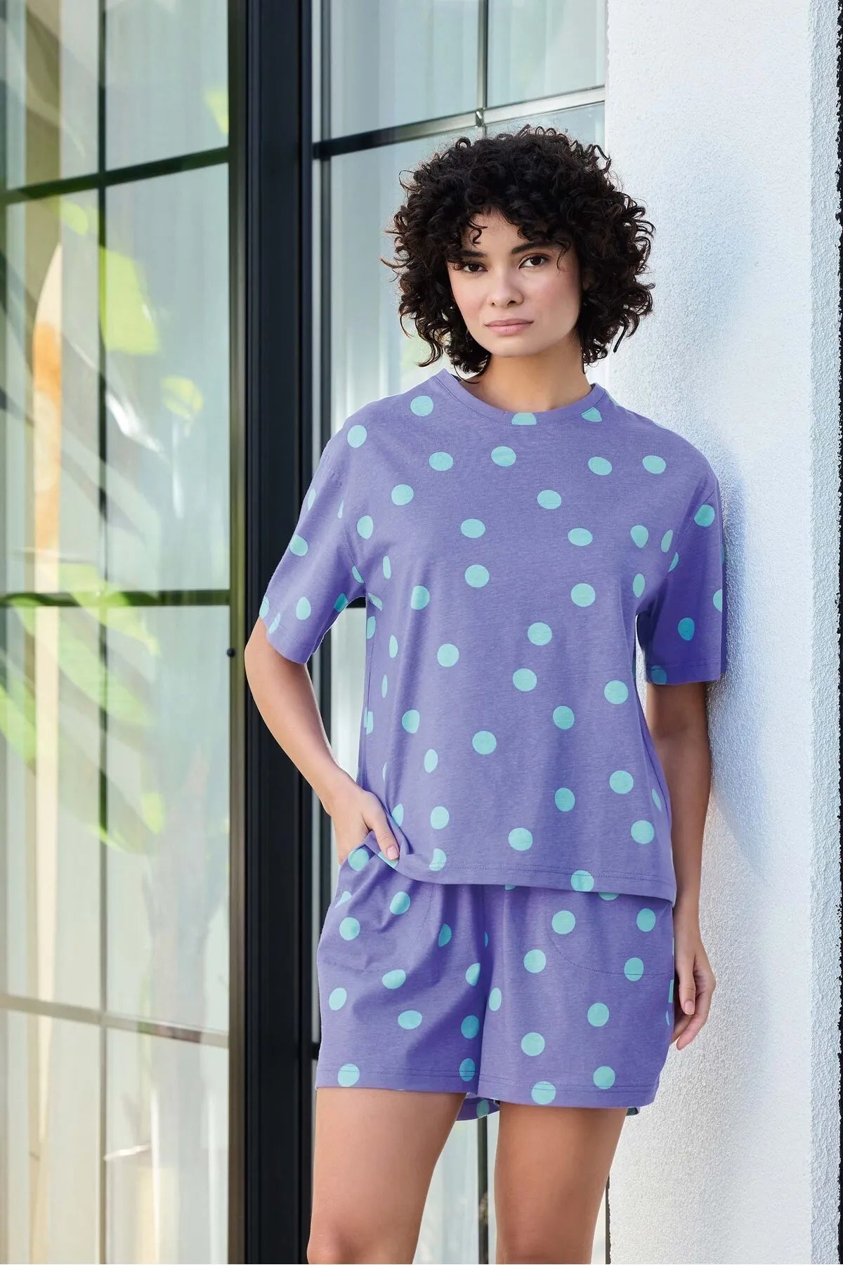 Pure Cotton Shorts Set
