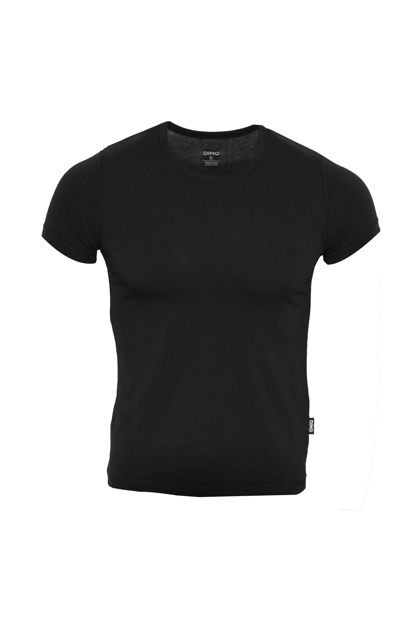 Stretch Cotton O-Neck Undershirt
