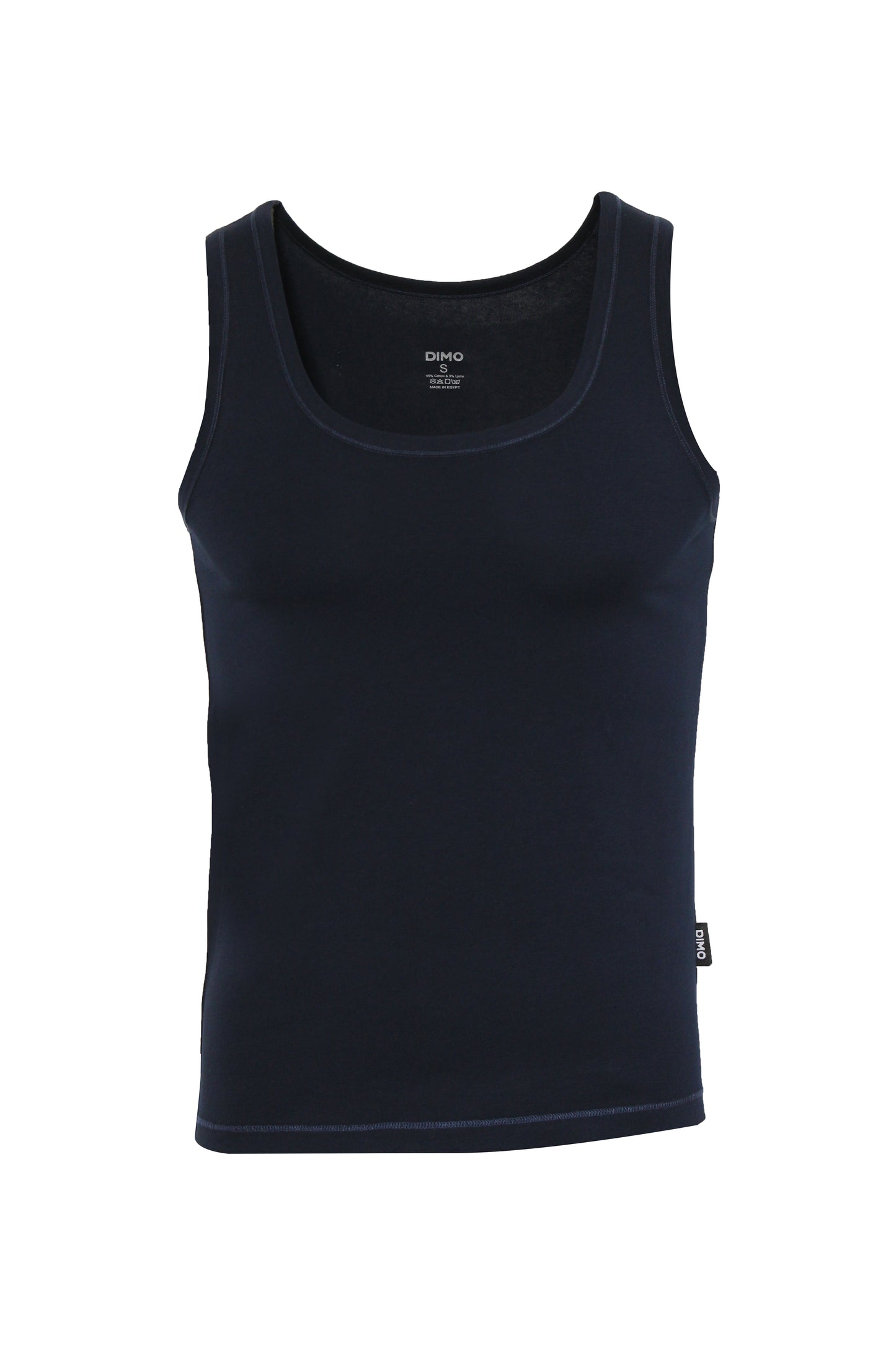 Stretch Cotton Tank Top