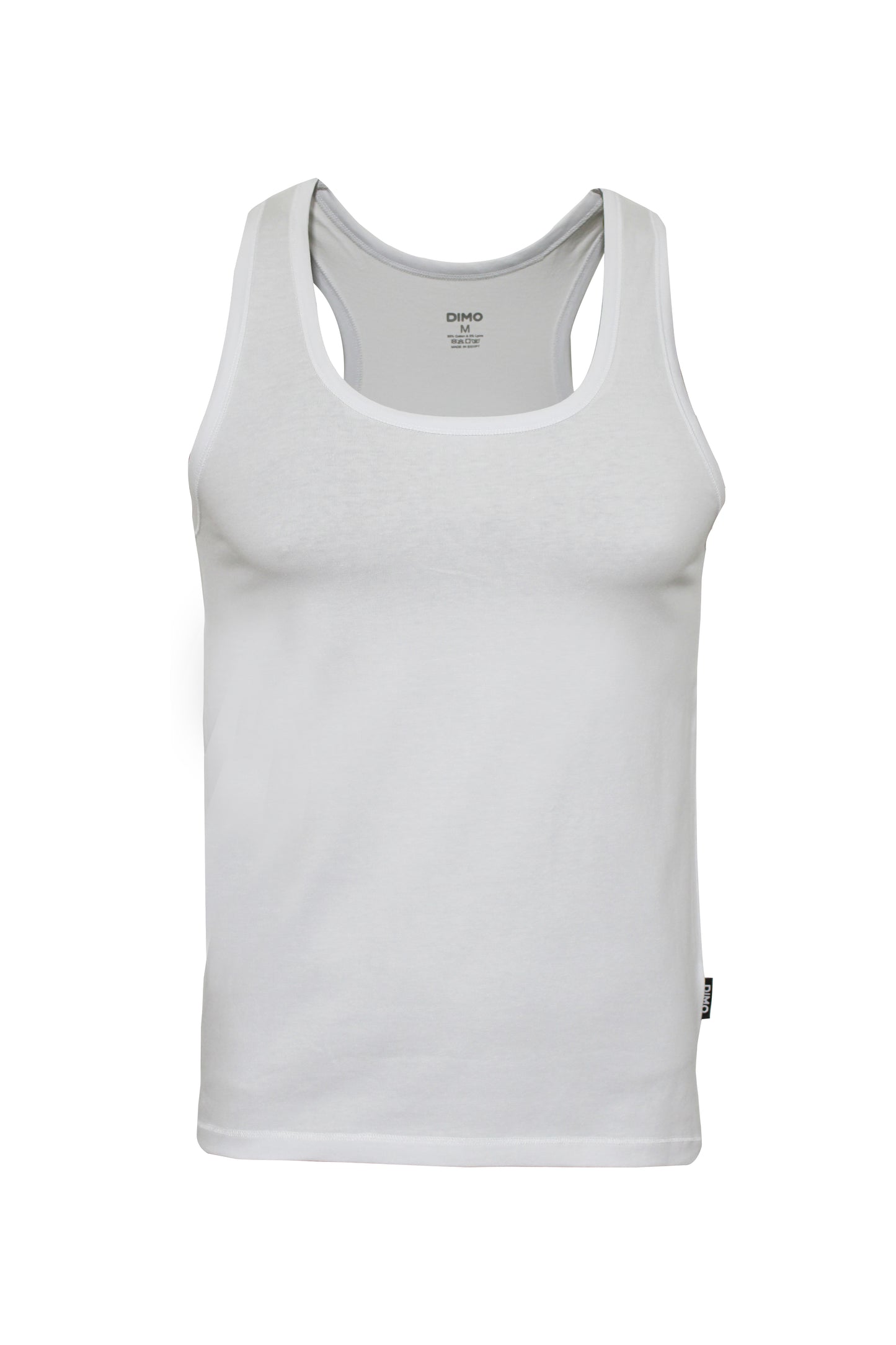 Stretch Cotton Y Shape Tank Top