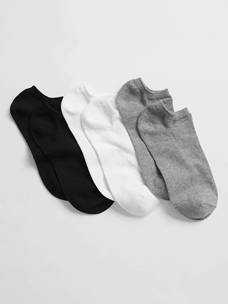 3-Pair Ankle Short Socks