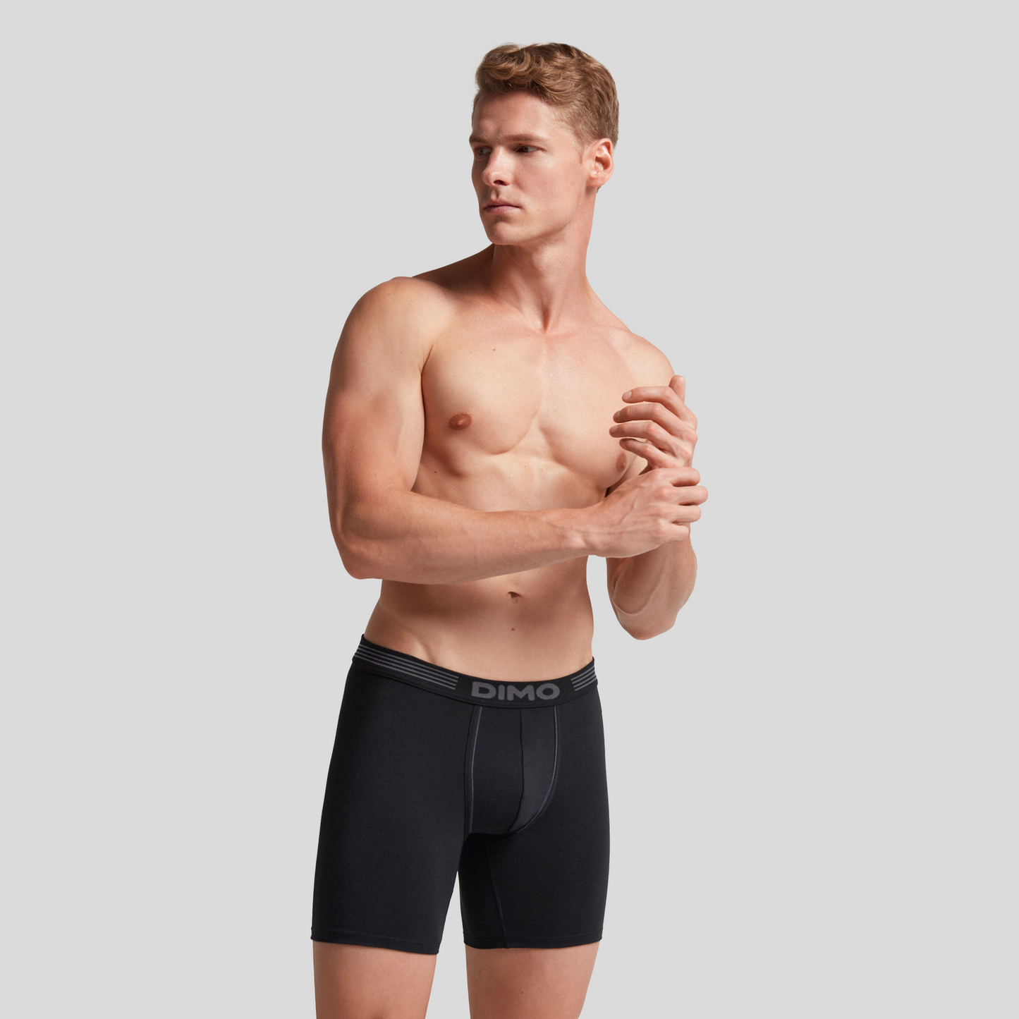 Cotton Stretch Long Boxer Brief