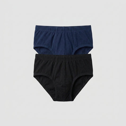 Boys Cotton Briefs – 2-Pack