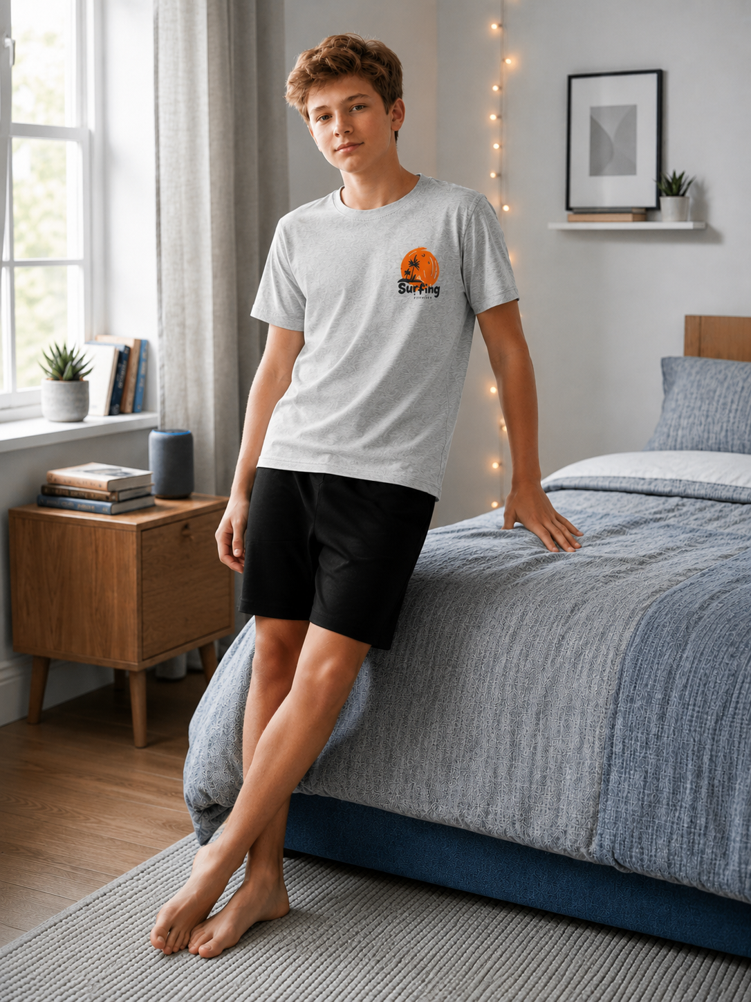 Soft Cotton Short Set