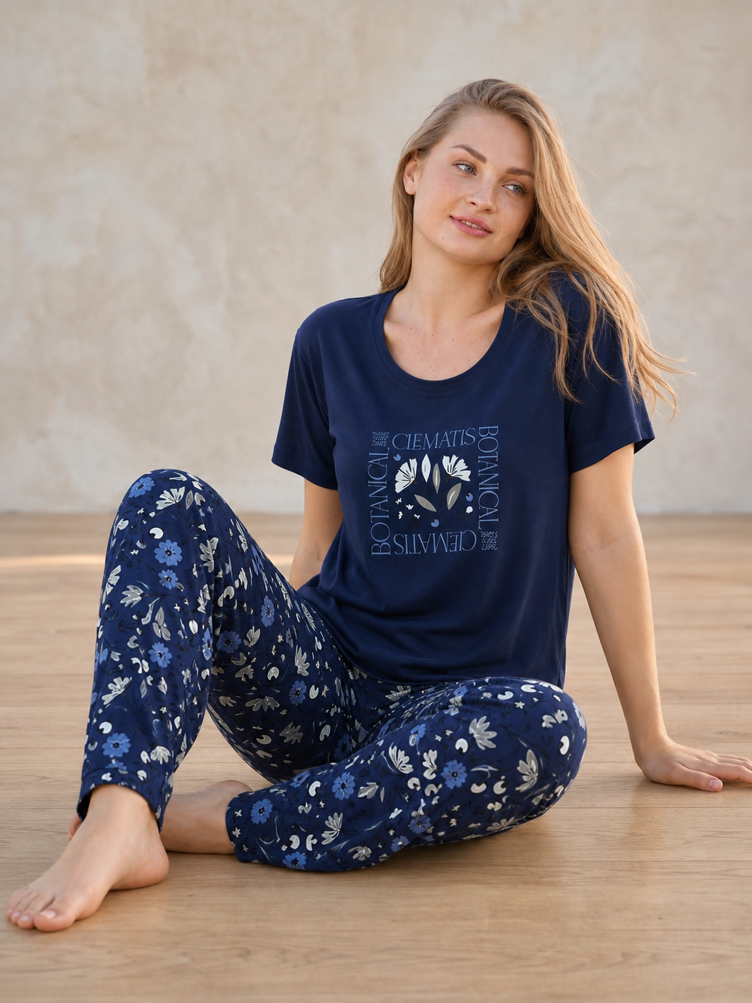 Flowy Soft Cotton PJ Set
