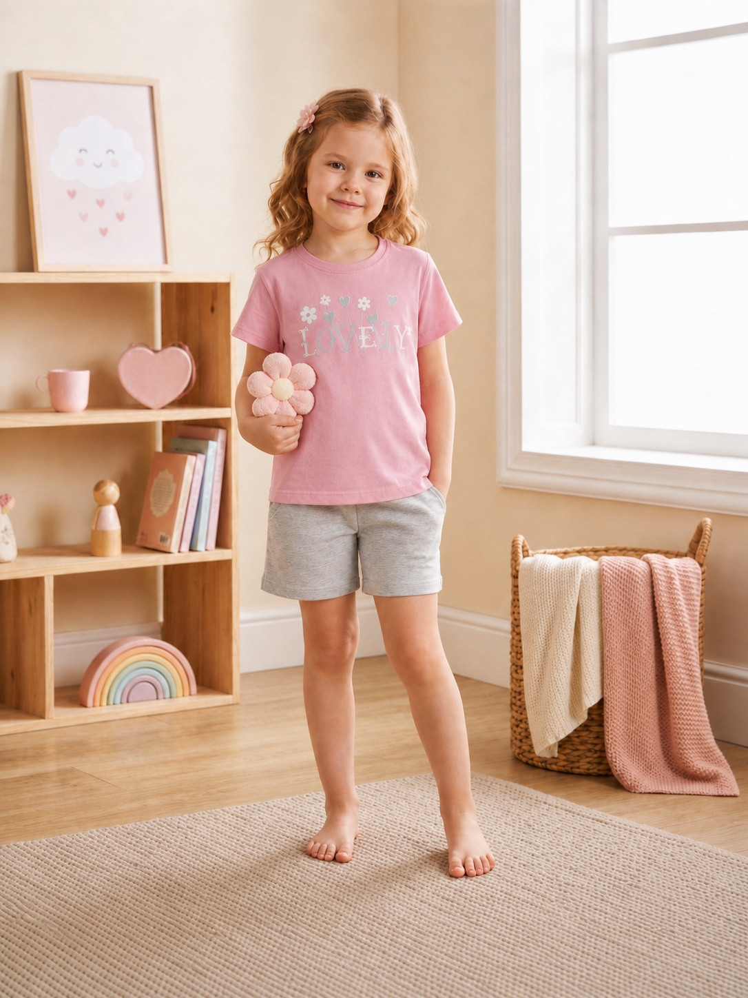 Pure Soft Cotton Short Set