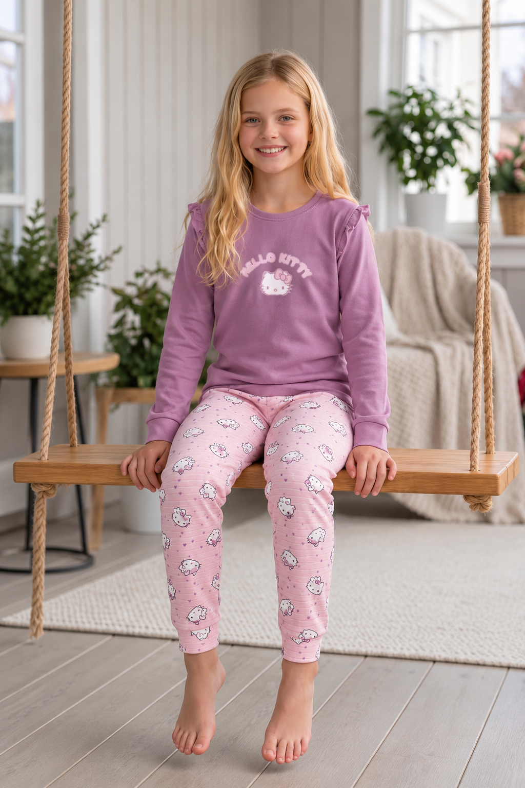 Sweet Kitty PJ Set
