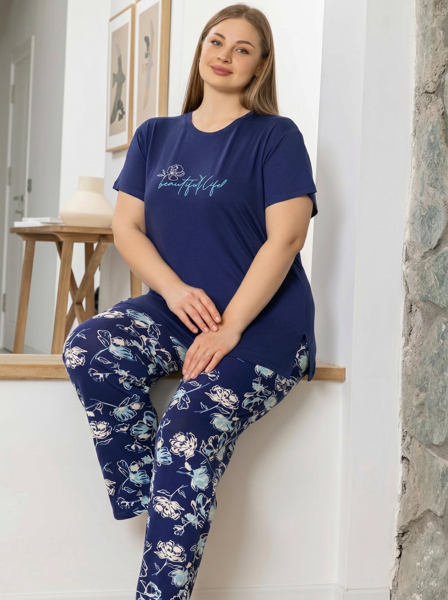 Flowy Soft Cotton PJ Set