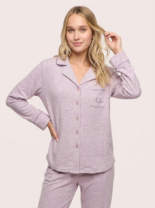 Soft-Knit Pajama Set