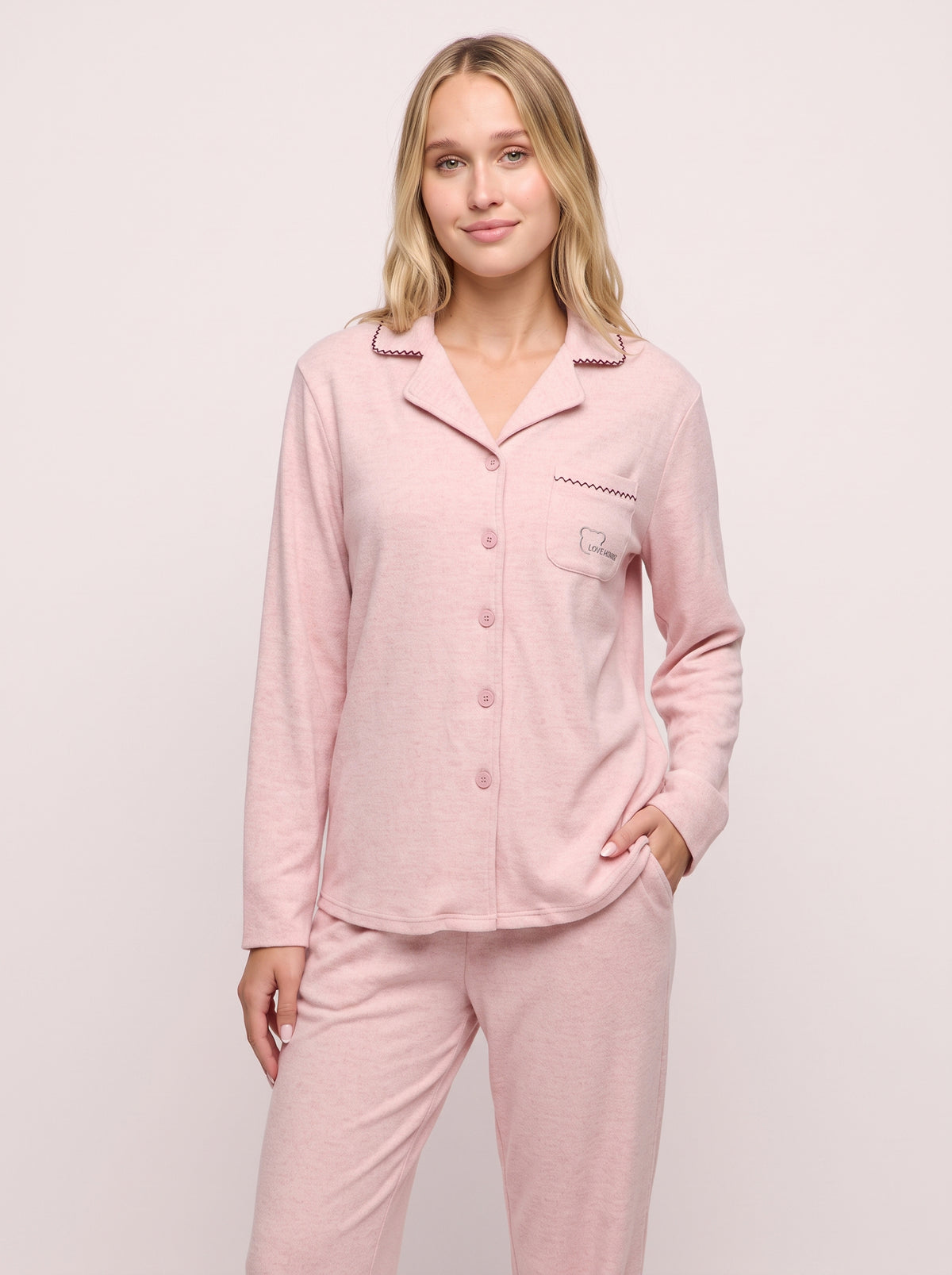 Soft-Knit Pajama Set