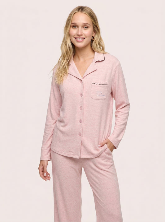 Soft-Knit Pajama Set