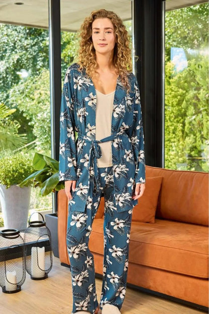 Cotton Sleeveless Top 3-Piece Floral Set