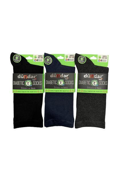 Dündar Men’s Bamboo Diabetic Socks – Long