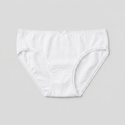 Girls Cotton Briefs – 2-Pack