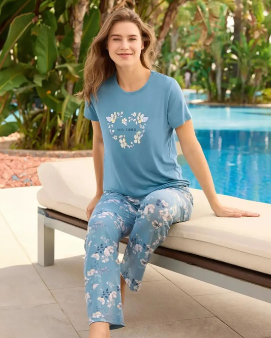 Soft Cotton Pants Set