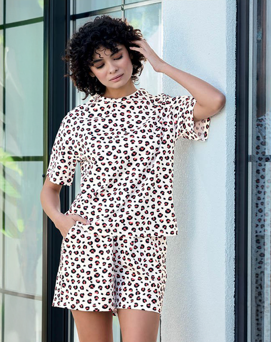 Pure Cotton Shorts Set