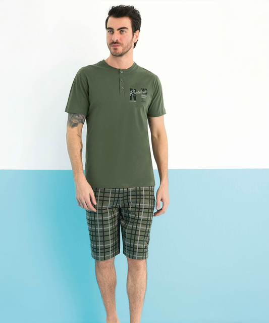 Soft Cotton Shorts Set