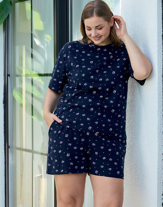 Pure Cotton Shorts Set