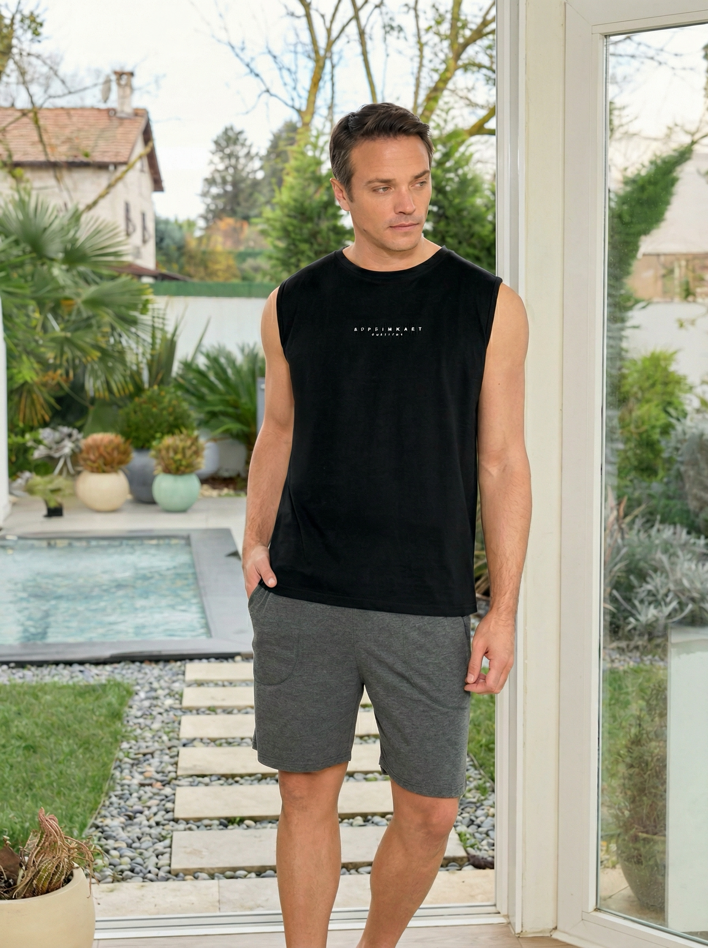 Cotton Shorts Set