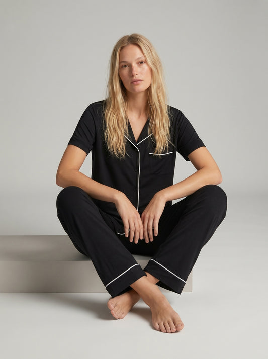 Soft Pure Cotton Front-Buttoned Set