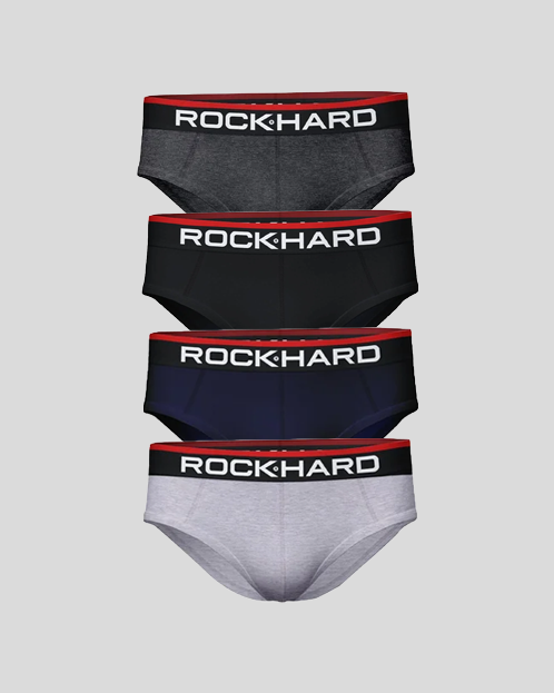 Stretch Cotton Mid Waist Brief