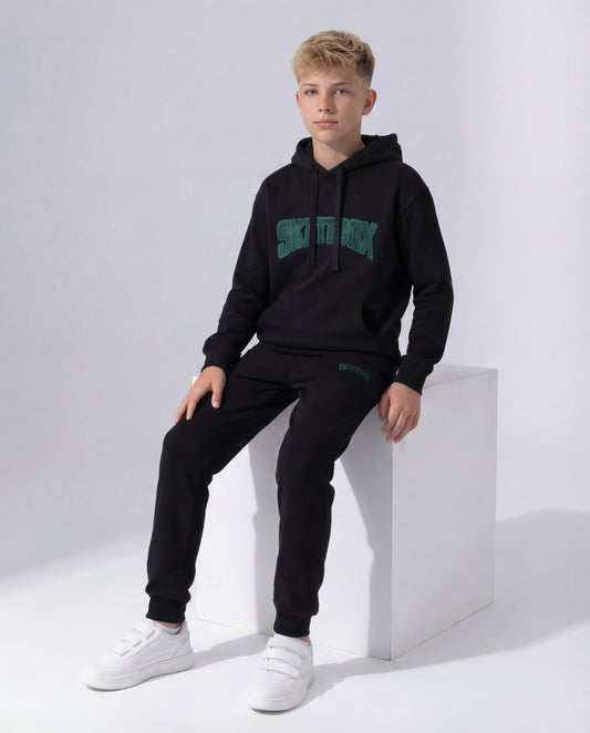 Soft Cotton Fleece Tracksuit Set