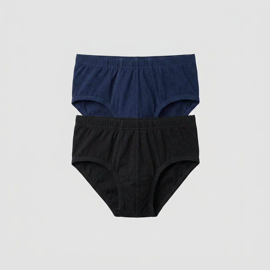 Boys Cotton Briefs – 2-Pack