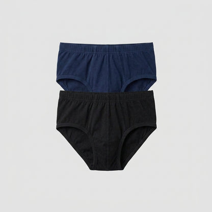 Boys Cotton Briefs – 2-Pack