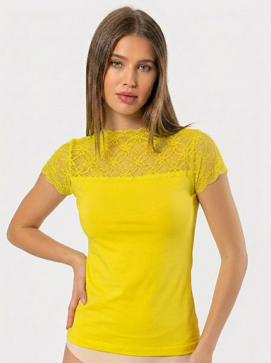 Stretch Cotton Tank Top