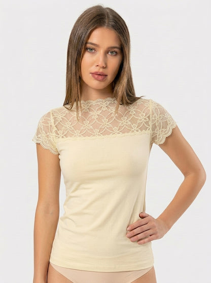 Stretch Cotton Tank Top