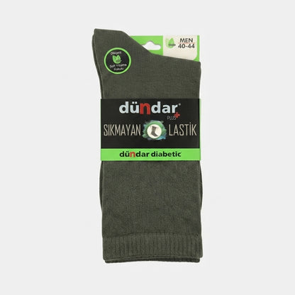 Dündar Men’s Bamboo Diabetic Socks – Long