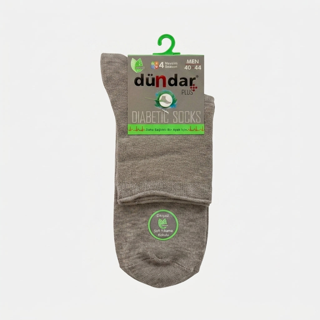 Dündar Men’s Bamboo Diabetic Socks – Regular