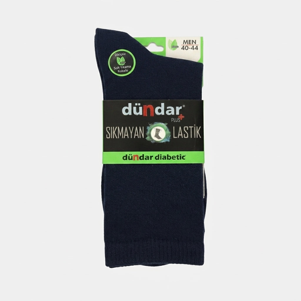 Dündar Men’s Bamboo Diabetic Socks – Long