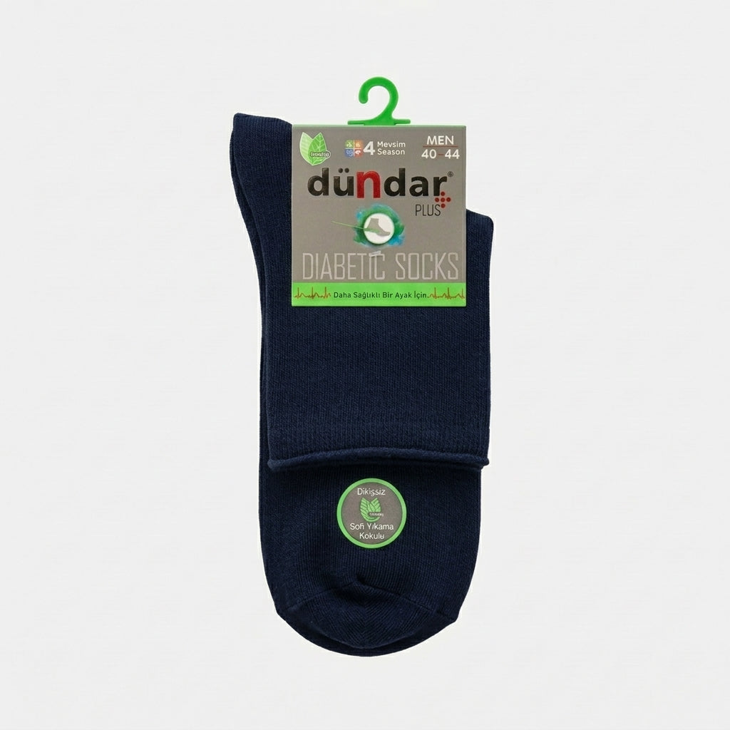Dündar Men’s Bamboo Diabetic Socks – Regular