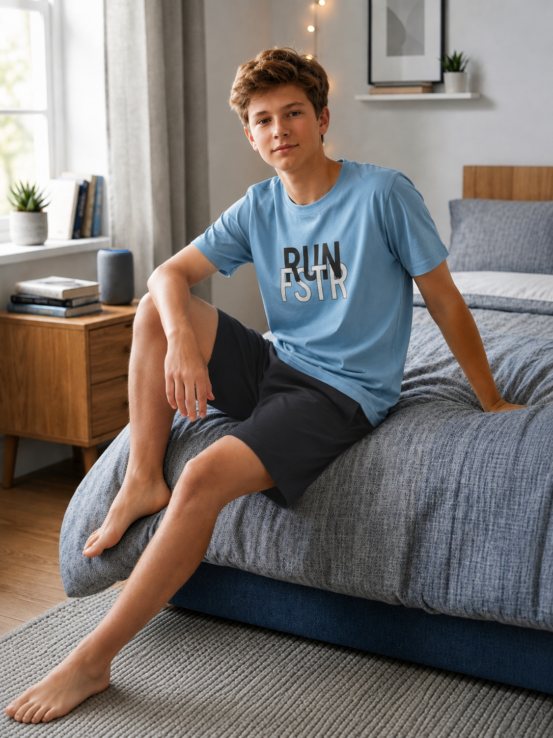 Soft Cotton Short Set