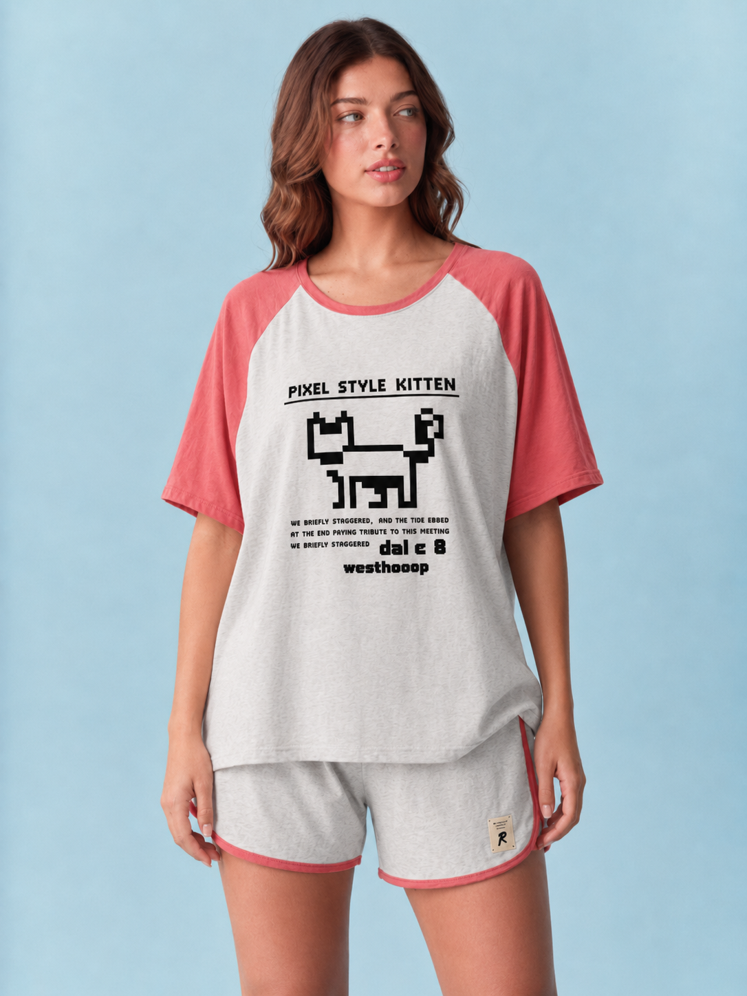 Soft Cotton Shorts Set