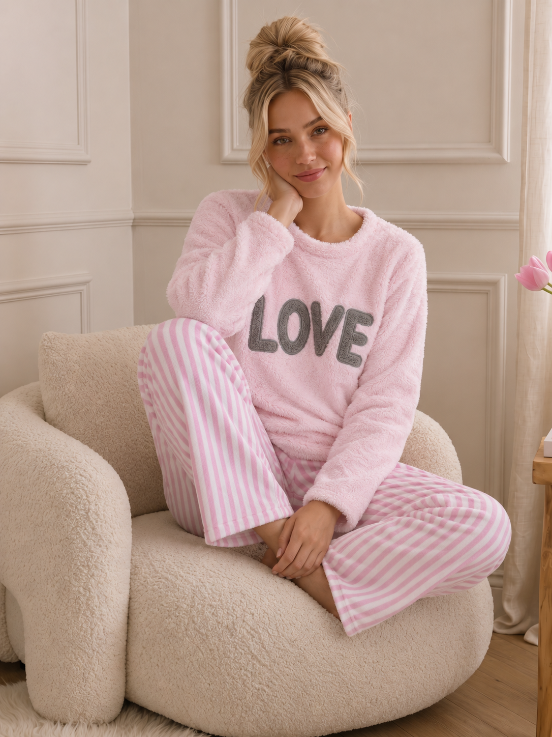 Cloud Fluffy Fleece PJ Set