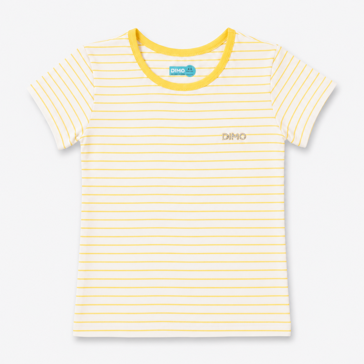 Girls Short Sleeve Stretch Cotton Undershirt