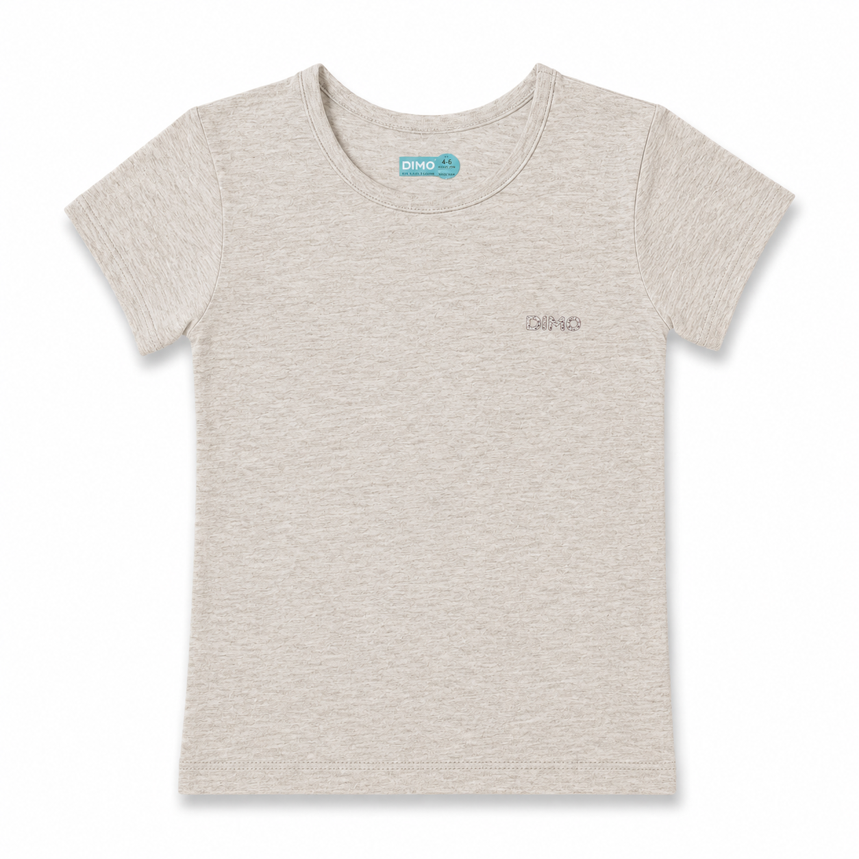 Girls Short Sleeve Stretch Cotton Undershirt