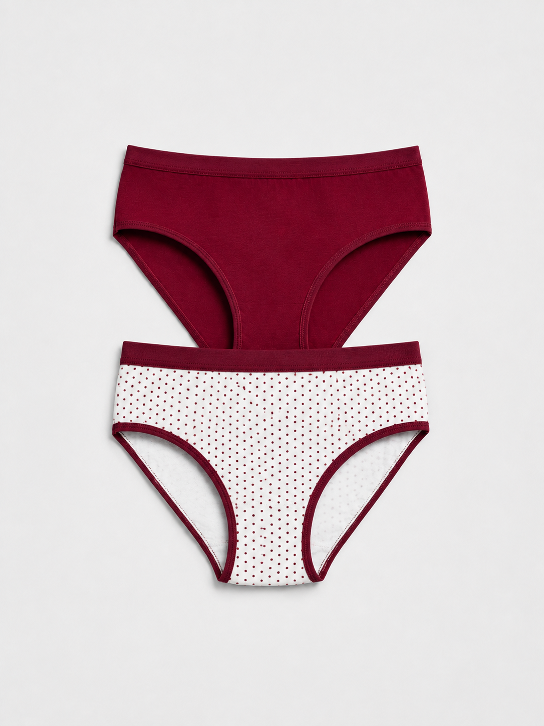 Girls Cotton Briefs – 2-Pack