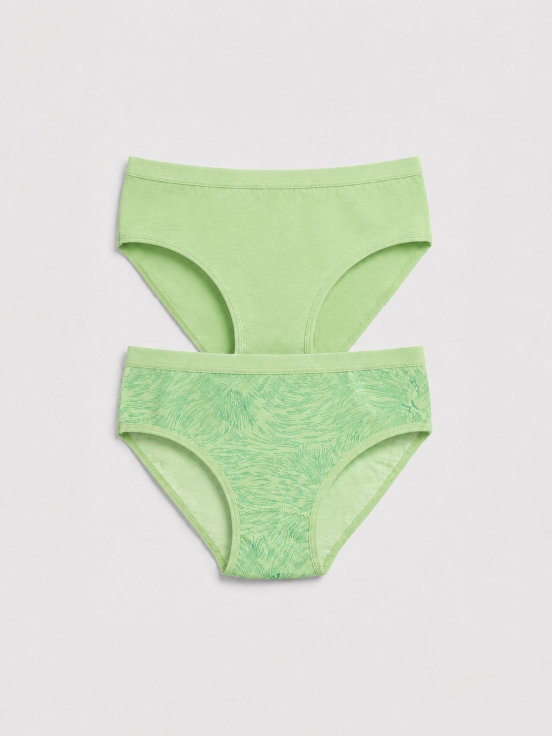 Girls Cotton Briefs – 2-Pack