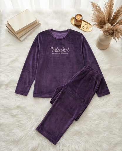 Velvet Pajama Set