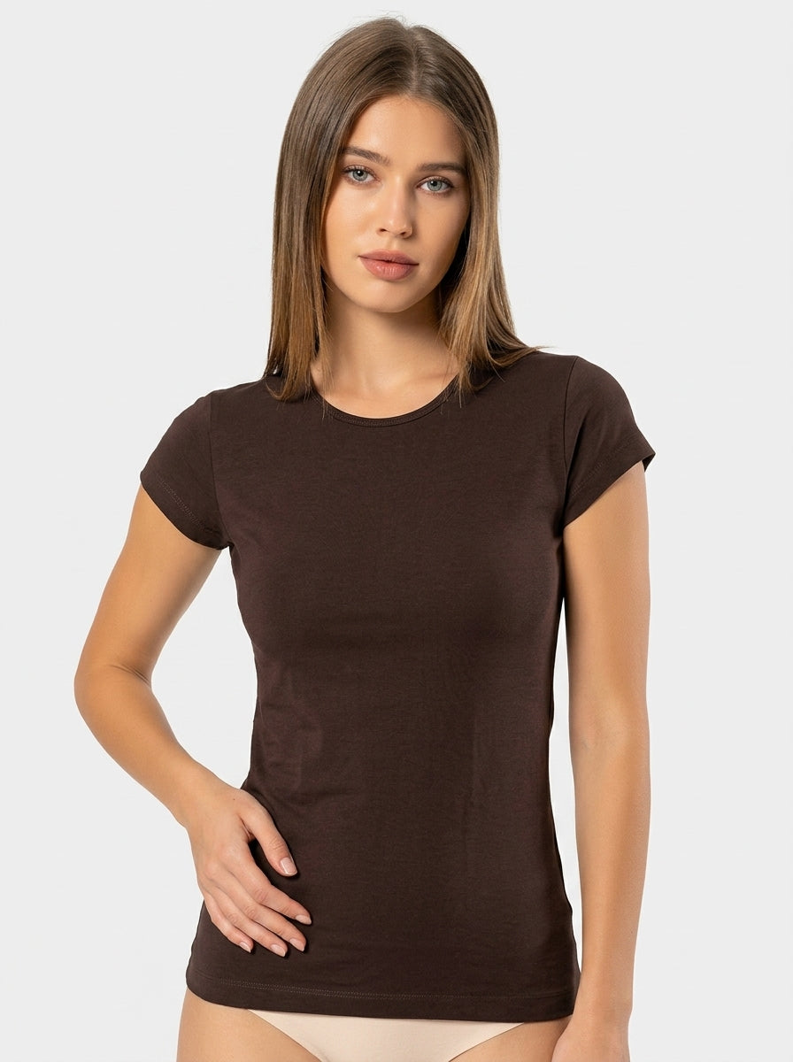 Stretch Cotton Tank Top