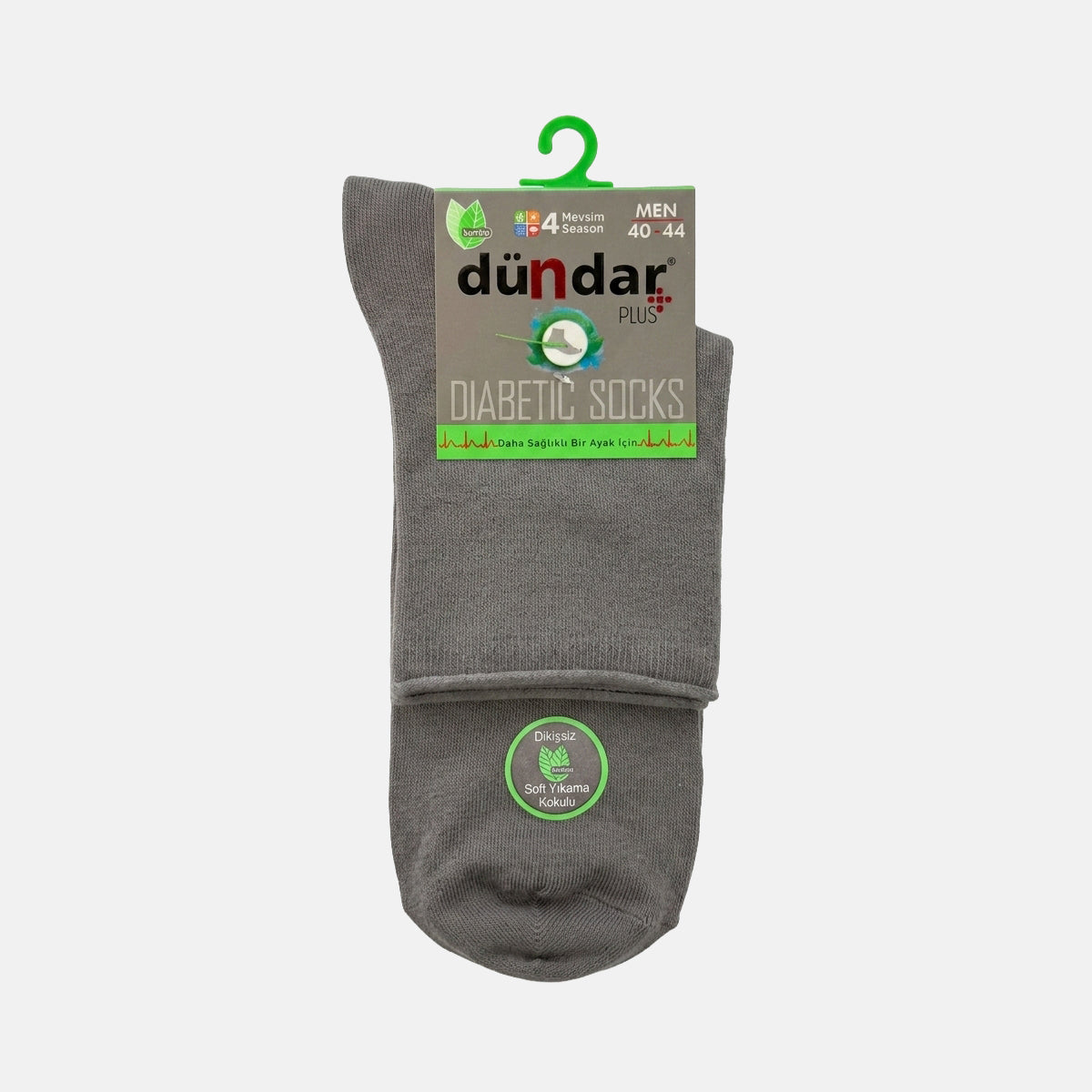 Dündar Men’s Bamboo Diabetic Socks – Regular