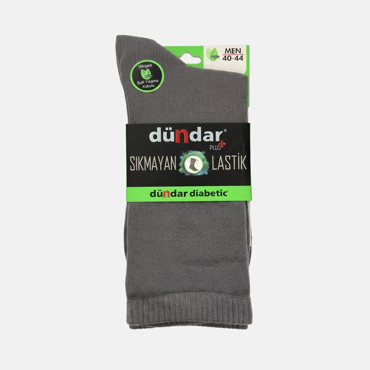 Dündar Men’s Bamboo Diabetic Socks – Long