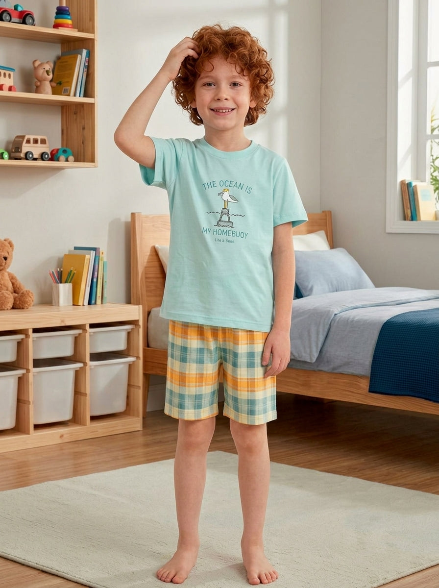 Pure Soft Cotton Short Set